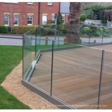 11.14mm tempered laminated glass outdoor Balustrade